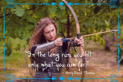 WHAT ARE YOU AIMING FOR?