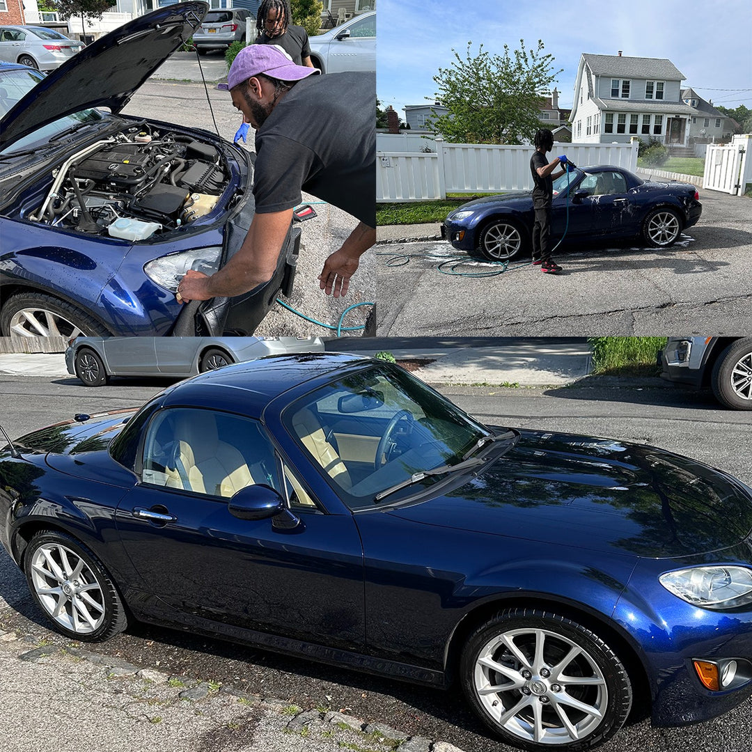 WHAT A DAY FOR A CARWASH