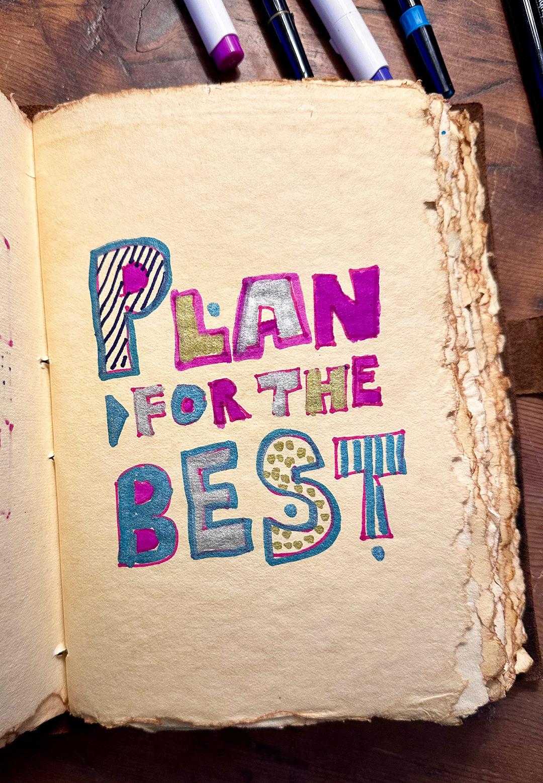PLAN FOR THE BEST