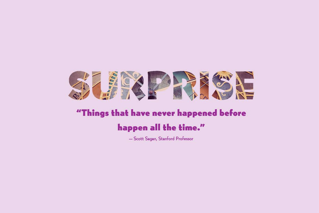 YOU REALLY CAN'T PREDICT LIFE