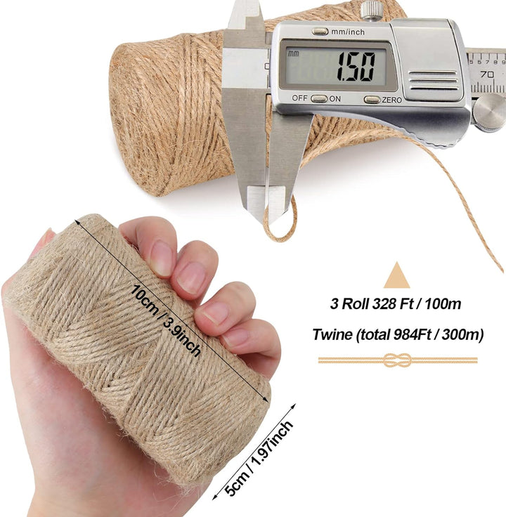 All Purpose Natural Jute Home & Office Twine