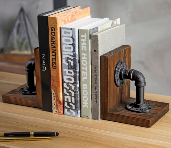 Steampunk Bookends