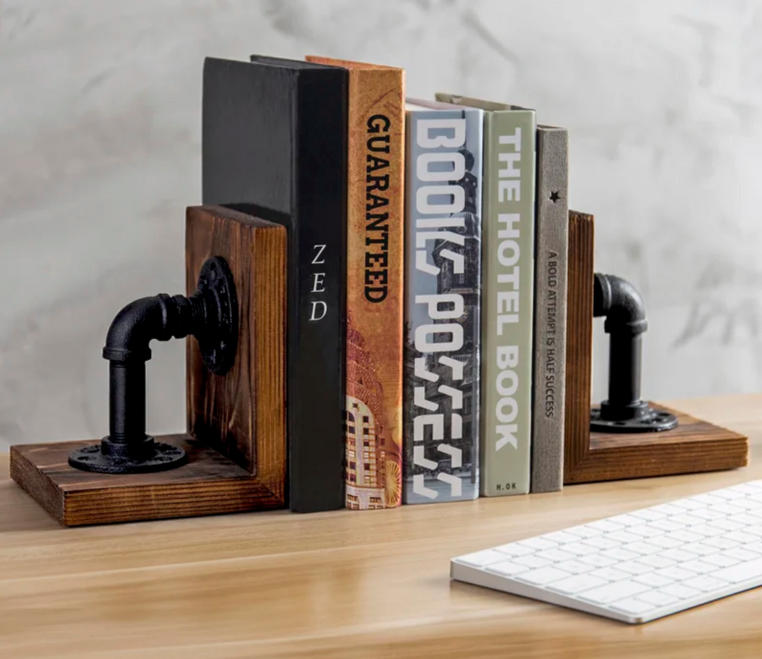 Steampunk Bookends