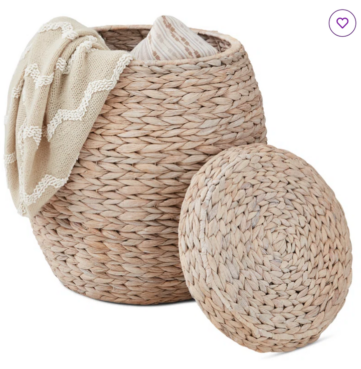 Storage Basket w/ Lid