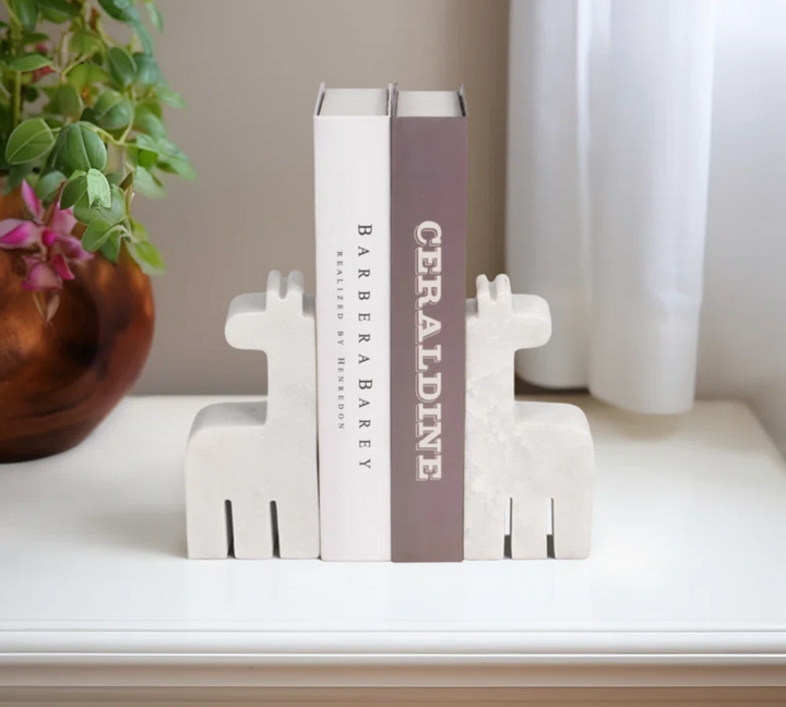 Animal Marble Bookends