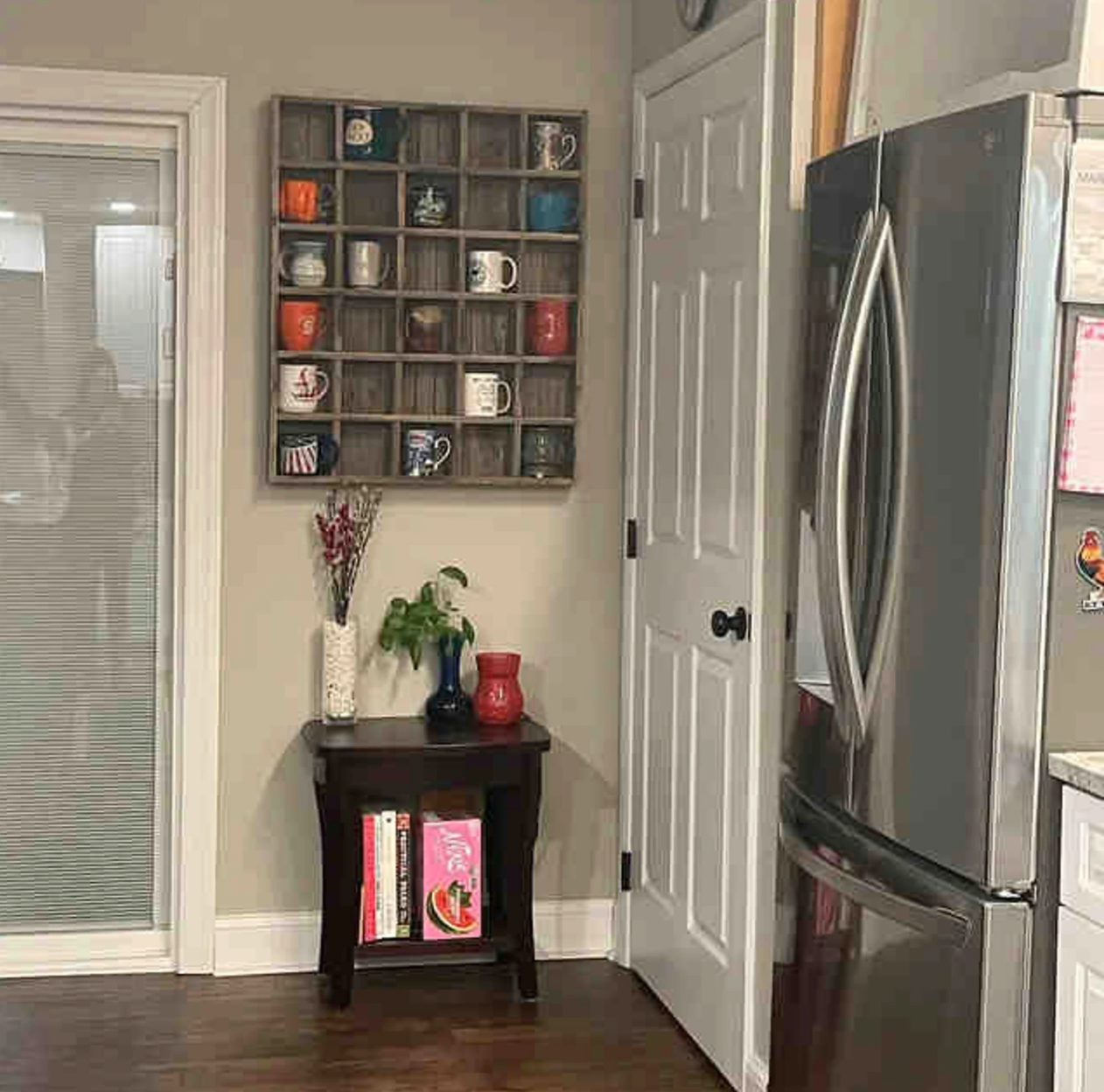 Rustic Cubby Shelf