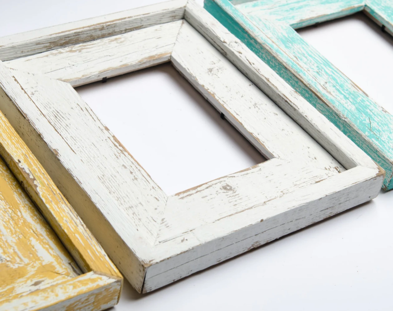 Whitewashed Rustic Frame