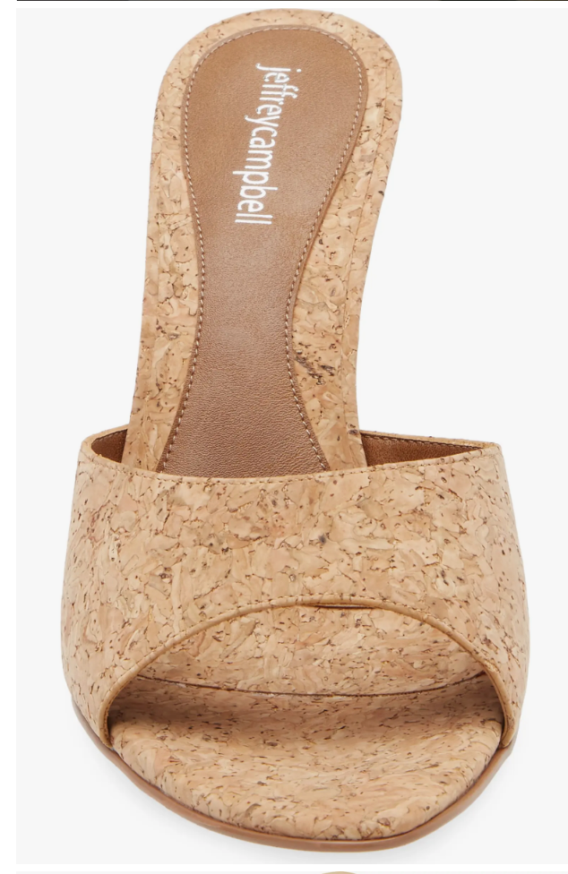 Nude Cork Sandals