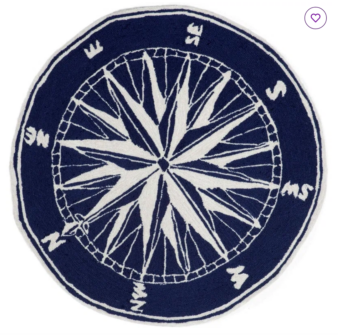 Nautical Hot Tub Mat