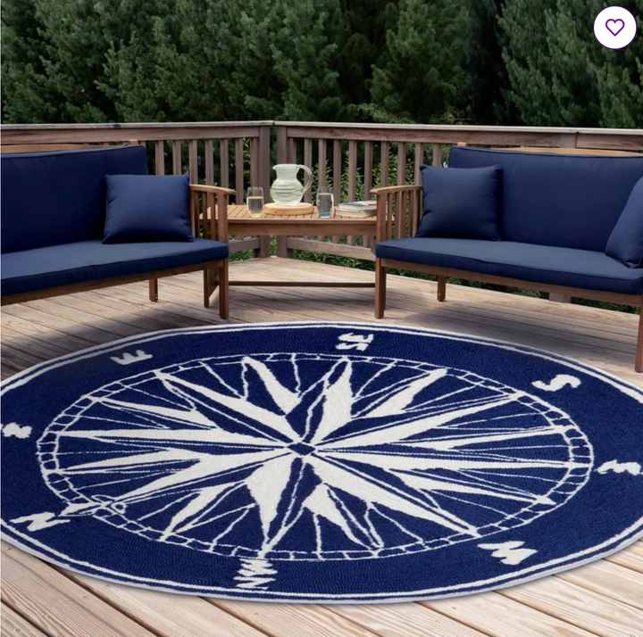 Nautical Hot Tub Mat