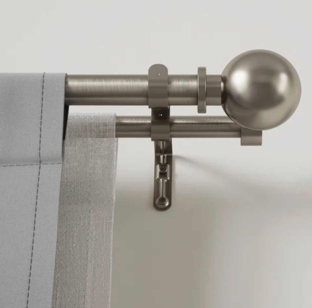 Double Curtain Rods