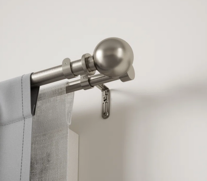 Double Curtain Rods