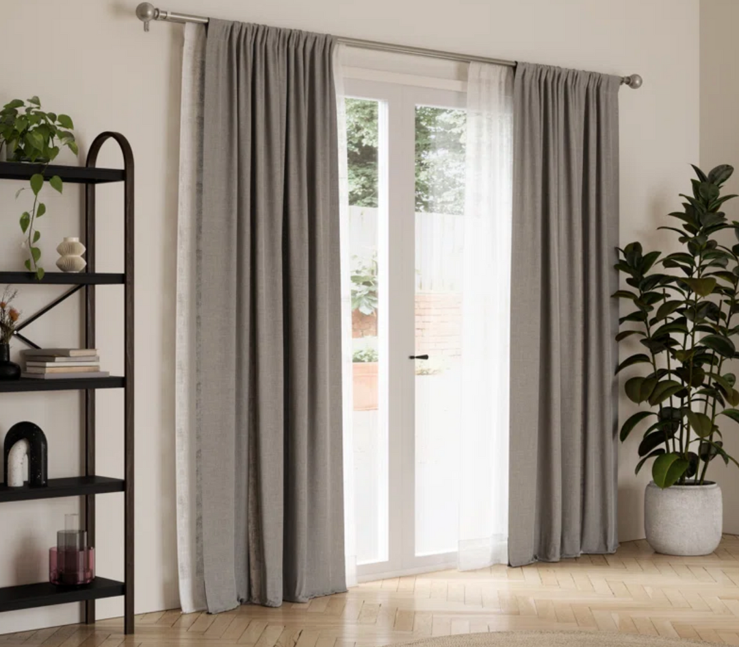 Double Curtain Rods