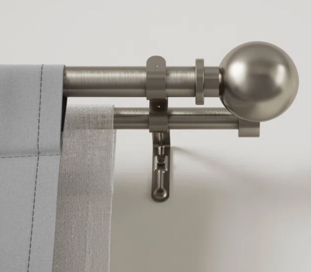 Double Curtain Rods