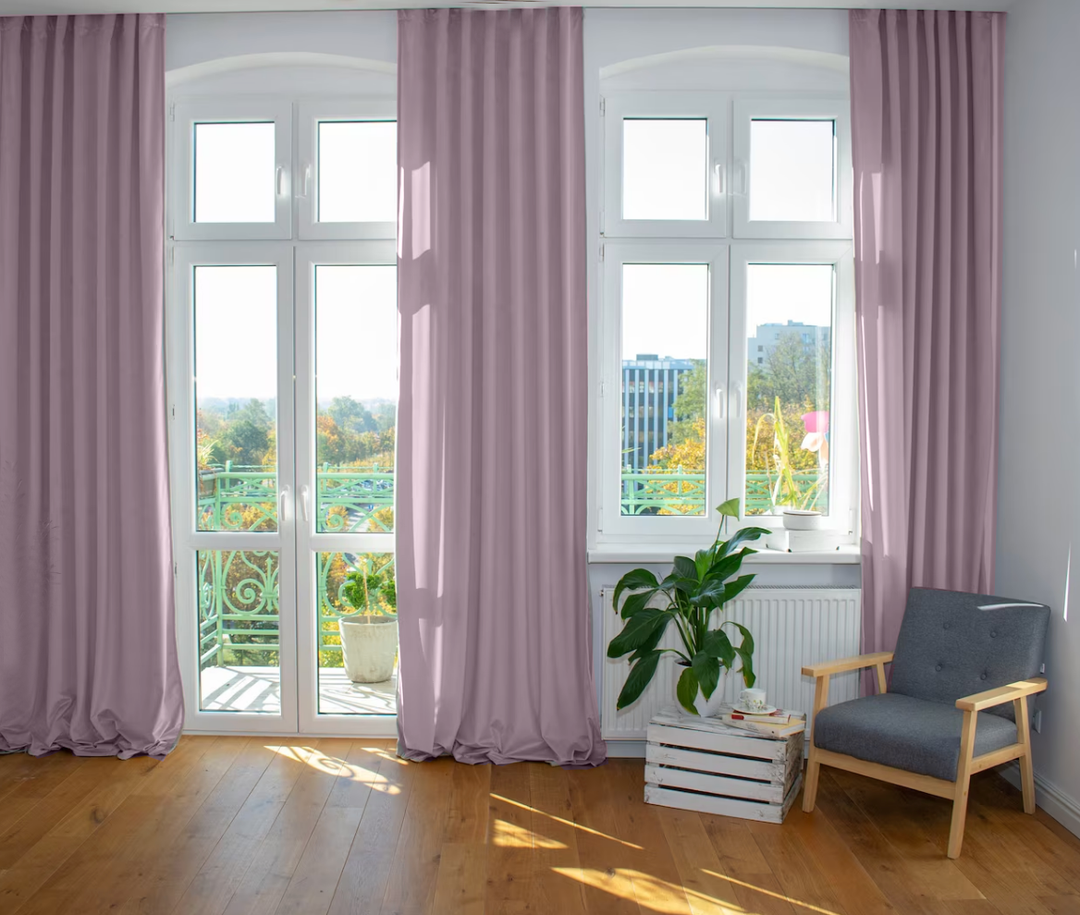 Velvet Curtains and Pillow Custom Client Order