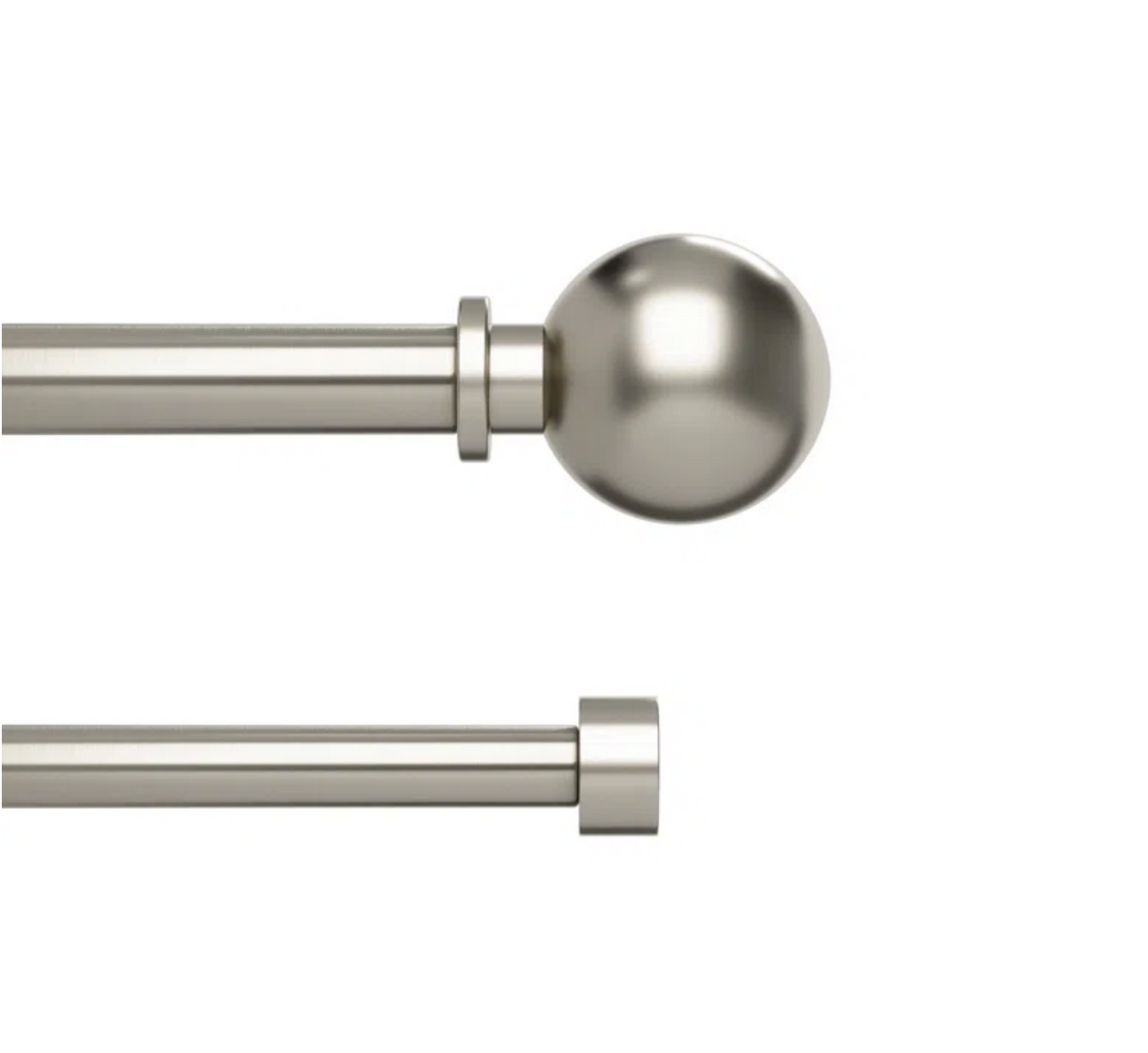 Double Curtain Rods