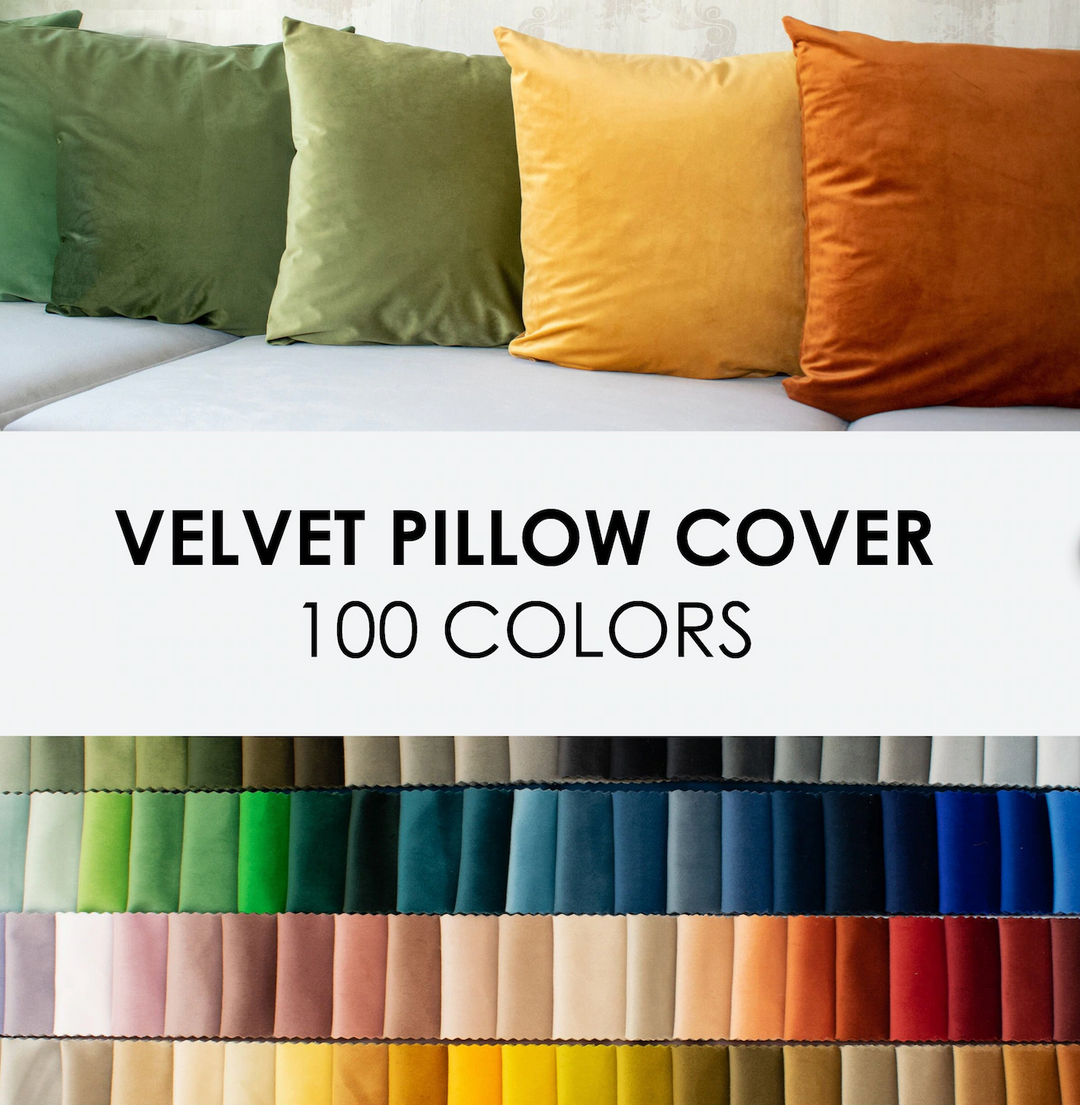 Velvet Pillow Cover