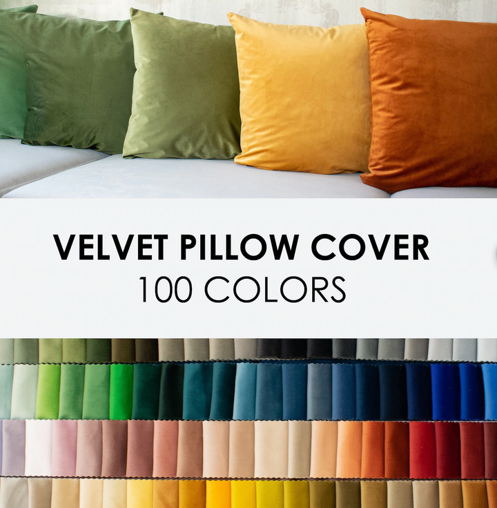 Velvet Pillow Cover
