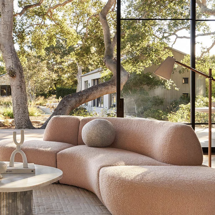 Beaufort Boucle Vale Sectional