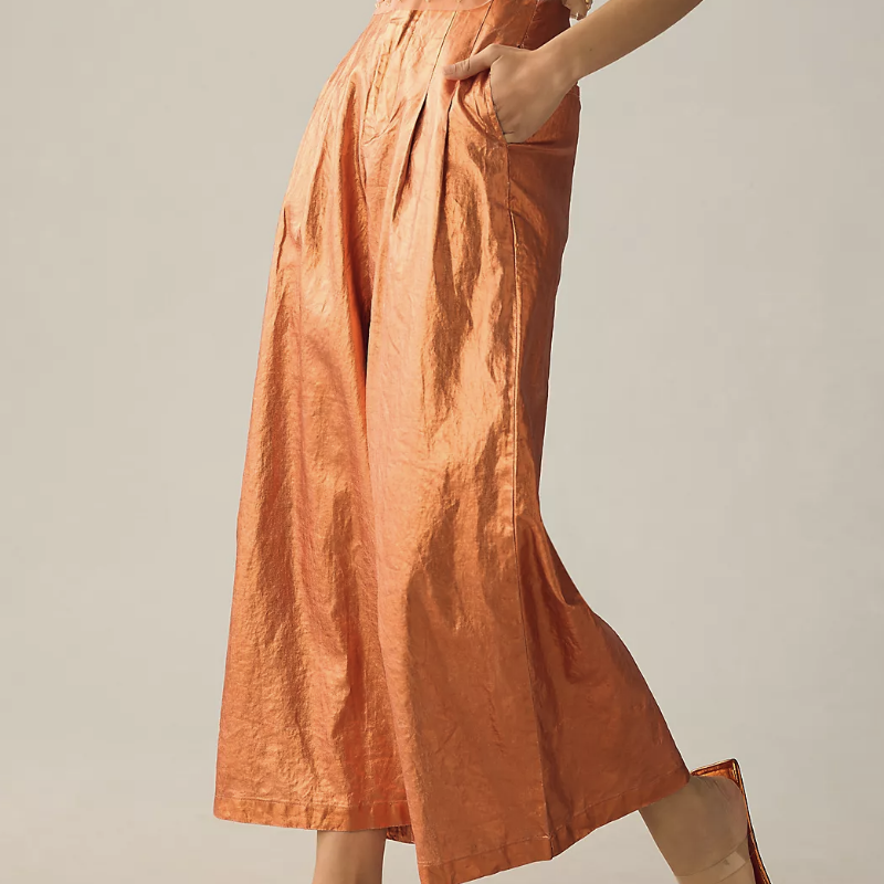 【INCHANT ME】Slo Nylon Wrap Culottes Pants best!] Slow Nylon Wrap Culotte Pants (3C) - INCHANT ME