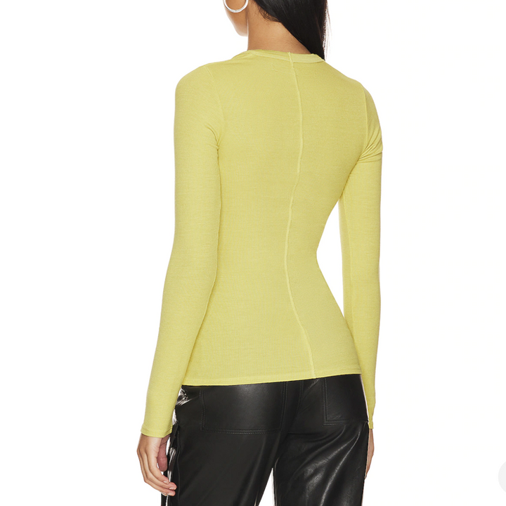 Enza Costa Knit Long-Sleeved Top