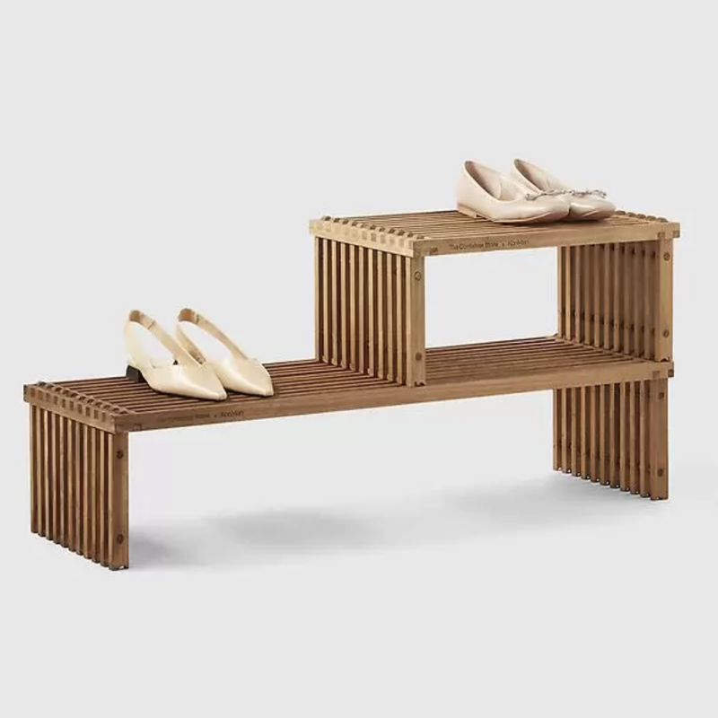 Marie Kondo Shoji Stacking Shoe Shelf