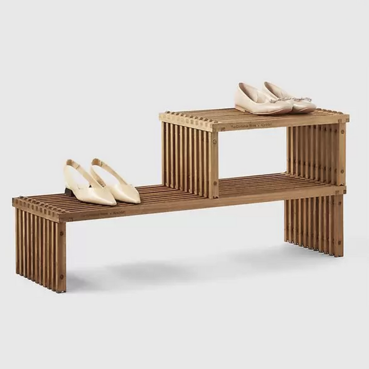 Marie Kondo Shoji Stacking Shoe Shelf