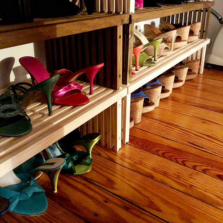 Marie Kondo Shoji Stacking Shoe Shelf