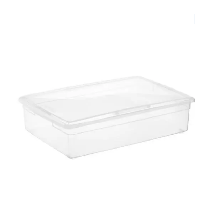 Clear Stackable Storage Boxes