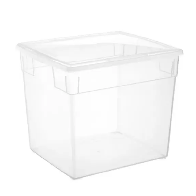 Clear Stackable Storage Boxes
