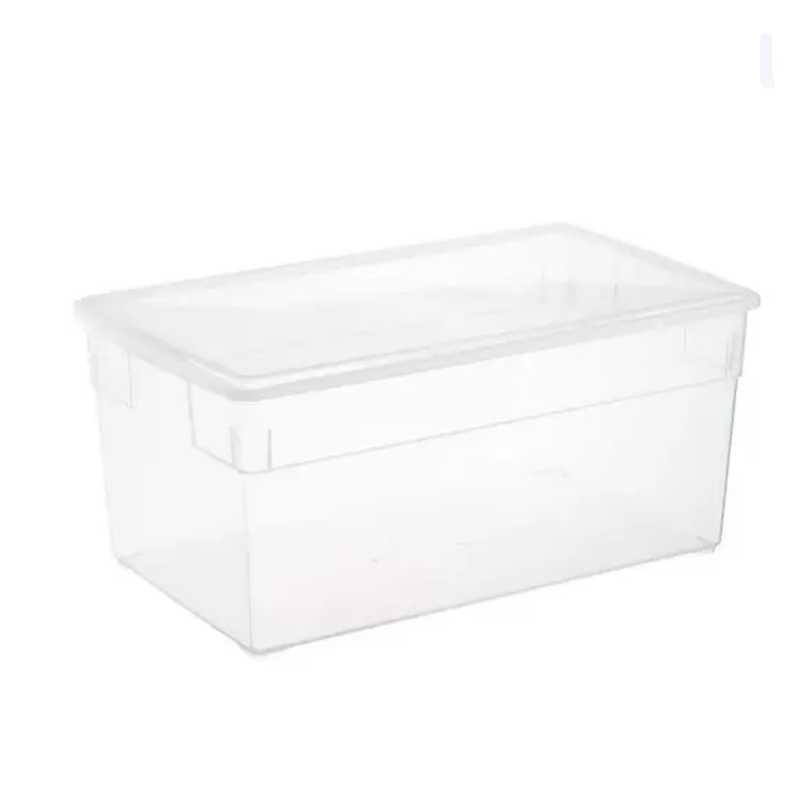 Clear Stackable Storage Boxes