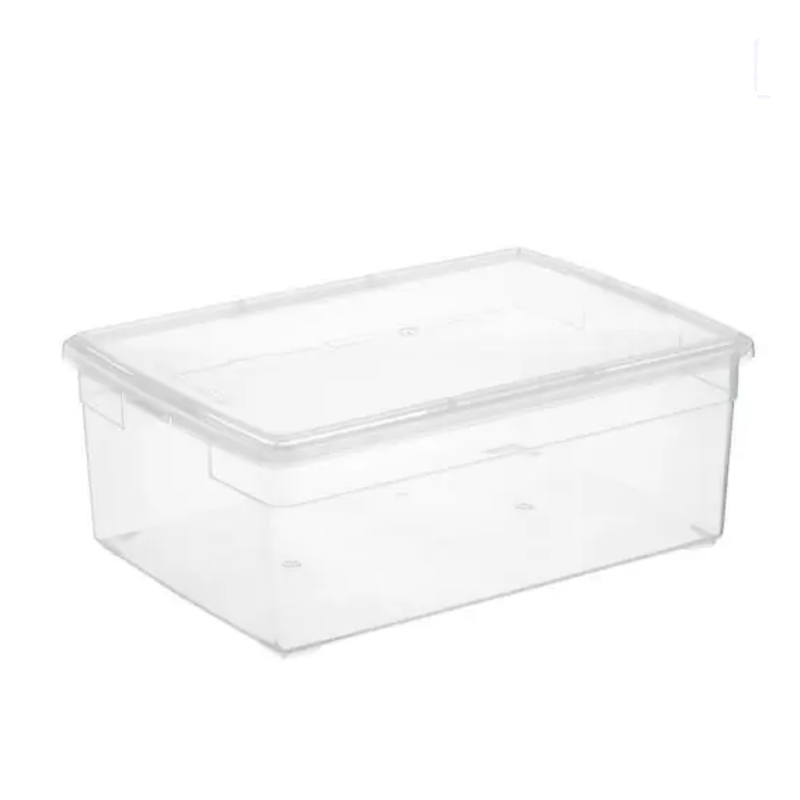 Clear Stackable Storage Boxes