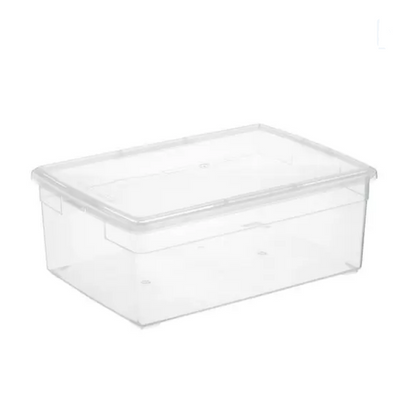 Clear Stackable Storage Boxes