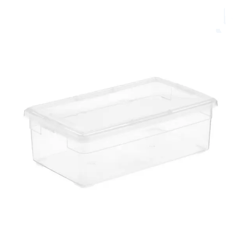 Clear Stackable Storage Boxes