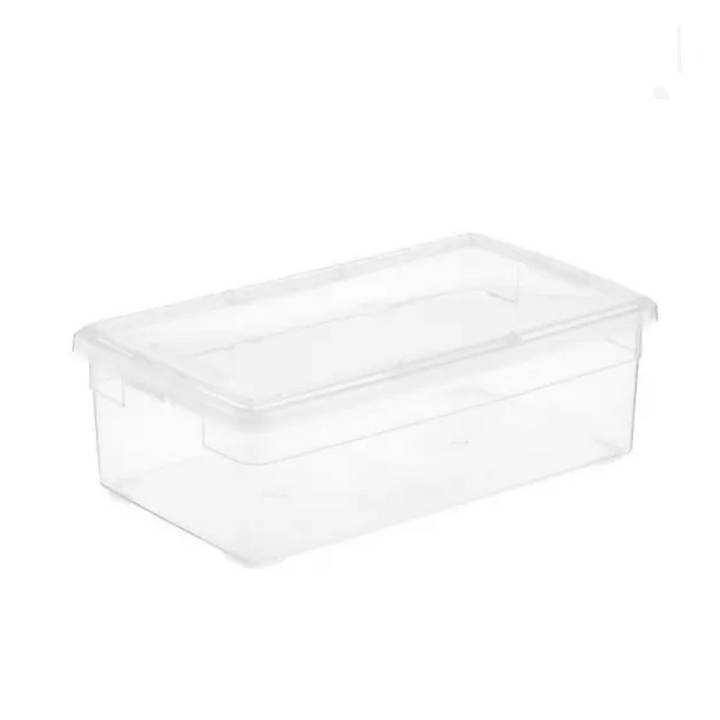 Clear Stackable Storage Boxes
