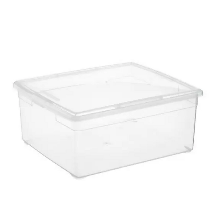 Clear Stackable Storage Boxes