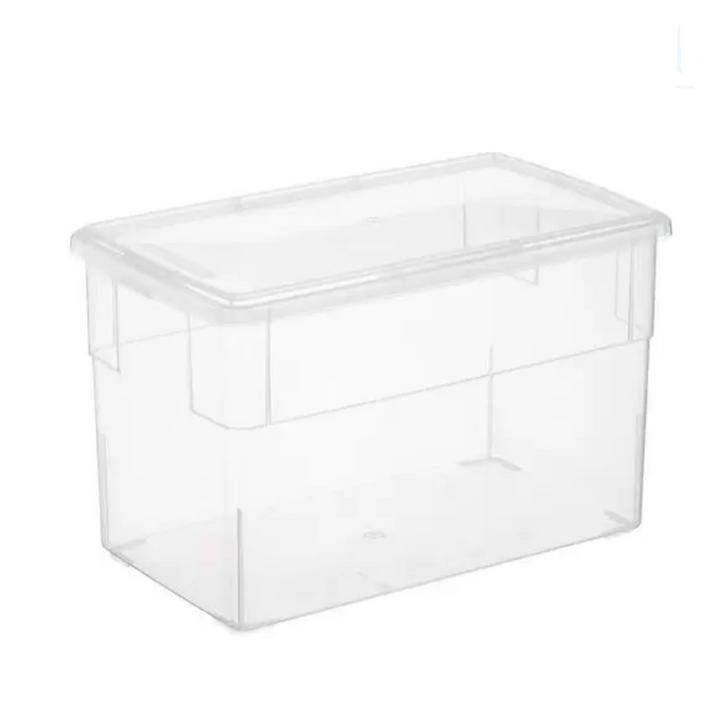 Clear Stackable Storage Boxes