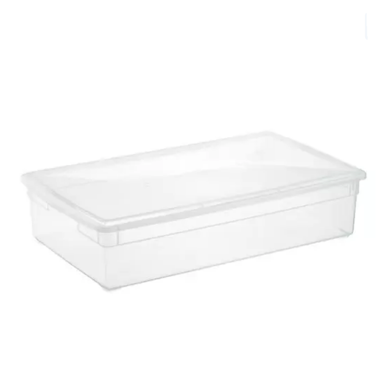 Clear Stackable Storage Boxes