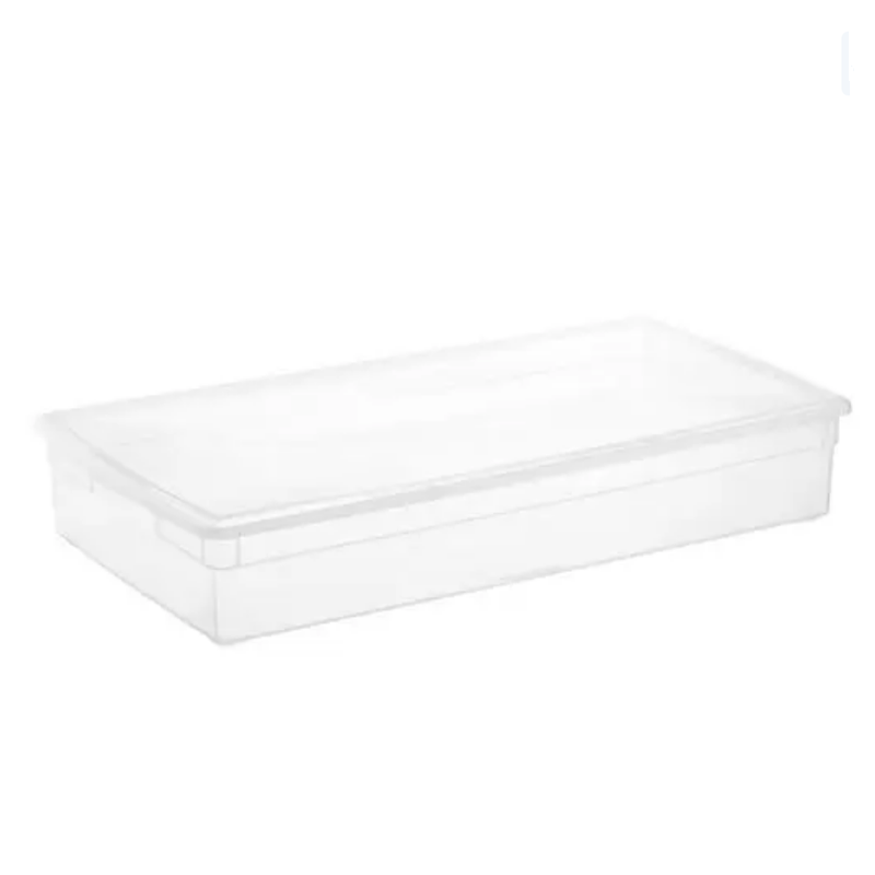 Clear Stackable Storage Boxes