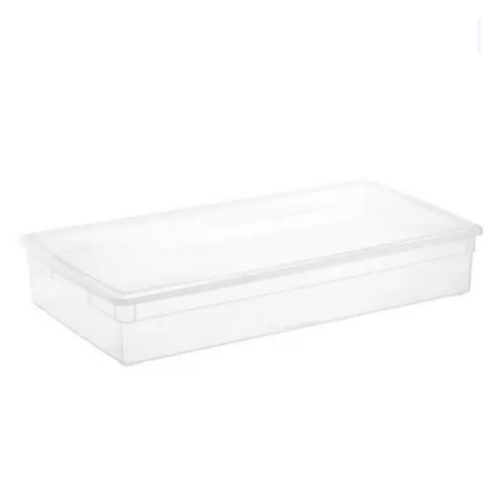 Clear Stackable Storage Boxes