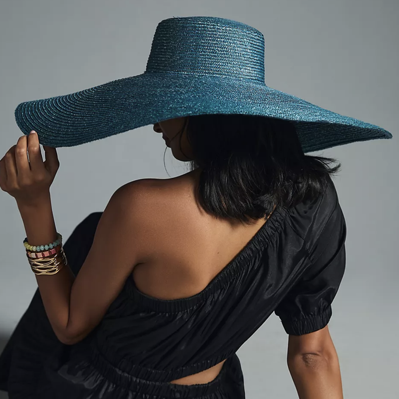 San Diego Hat Co. Oversized Floppy Straw Hat