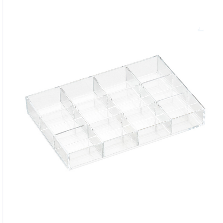 Clear Tray with Removable Dividers