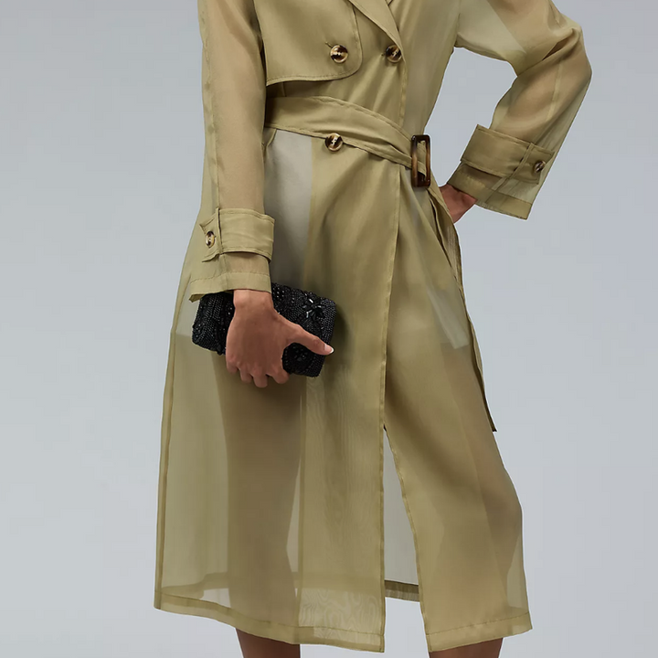 Dolan Sheer Trench Coat