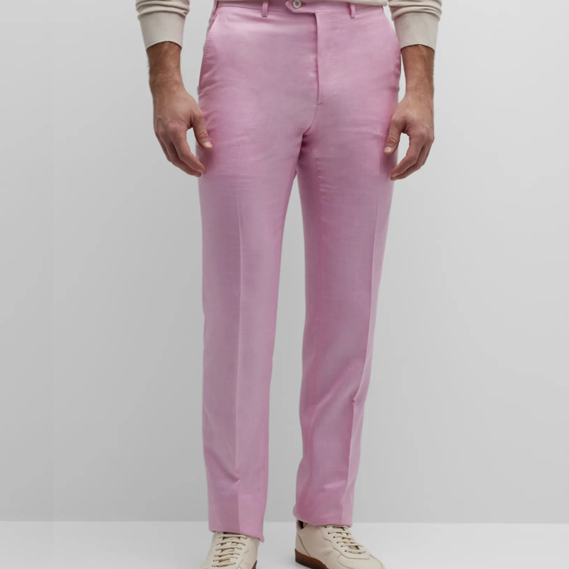 Wool-Cashmere Trousers