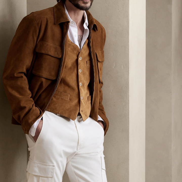 Suede Vest
