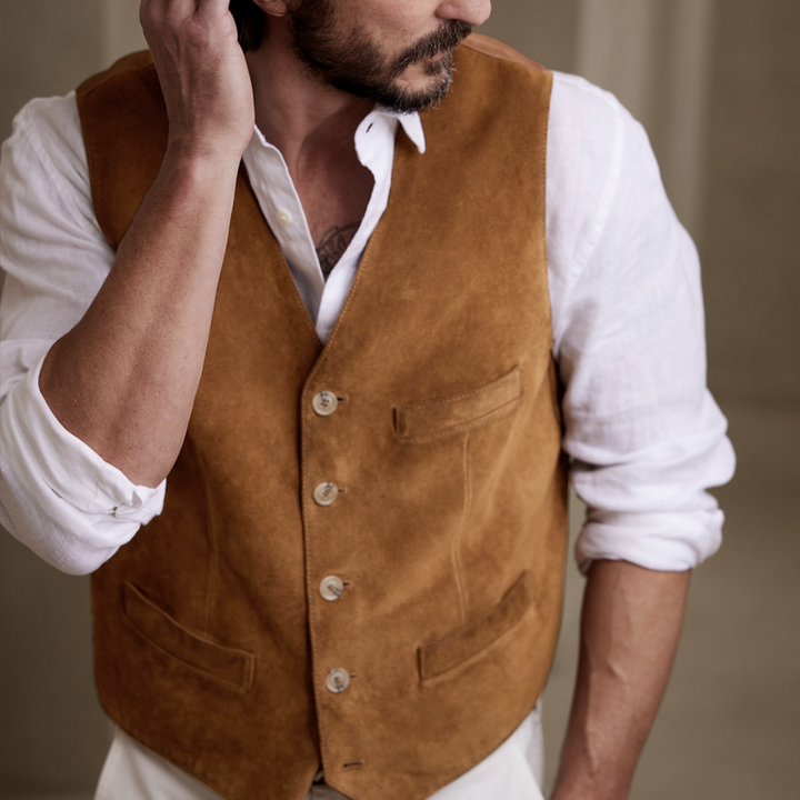 Suede Vest